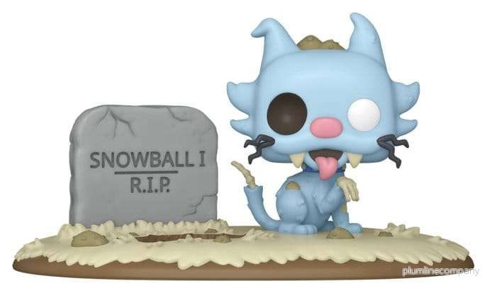 The Simpsons POP! Deluxe Vinyl Figure Zombie Snowball 9 cm The Simpsons POP! Deluxe Vinyl Figure Zombie Snowball 9 cm