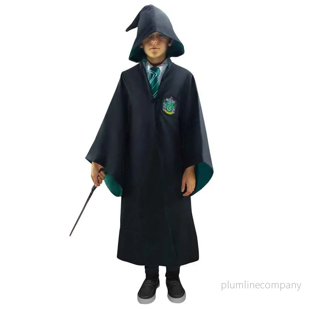 Harry Potter Barn Trollkarlskappa Slytherin Harry Potter Barn Trollkarlskappa Slytherin