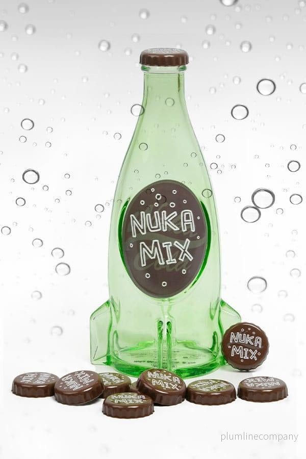 Fallout Flaska Serie Glasflaska & Lock Nuka Mix - Bild 3