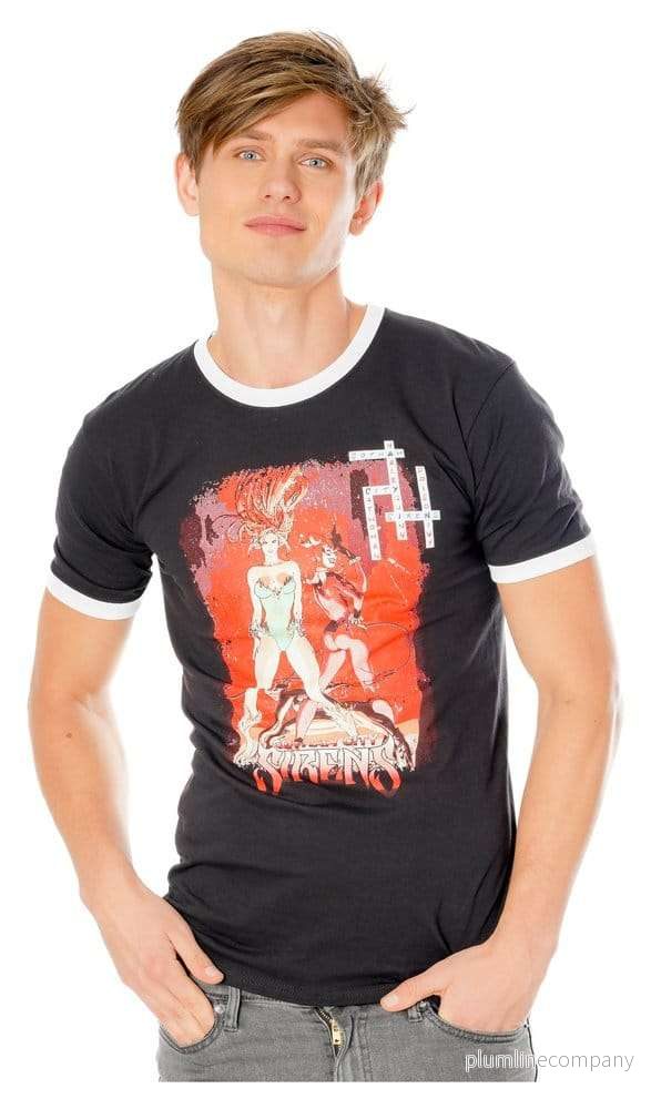 Gotham City Sirens T-shirt Crossword Black Ringer - Bild 2