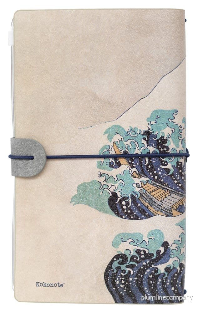 Hokusai Resedagbok Den Stora Vågen i Kanagawa 20 cm - Bild 3