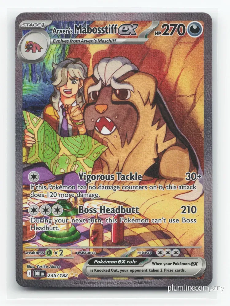 Arven’s Mabosstiff ex 235/182 – Destined Rivals Arven’s Mabosstiff ex 235/182 – Destined Rivals