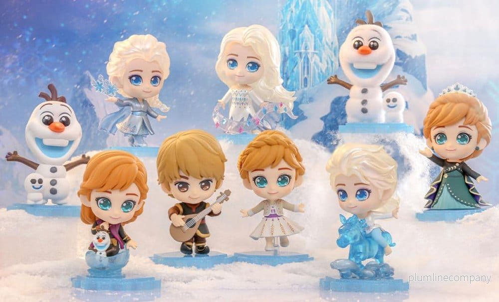 Frozen Cosbi Mini Figurer 8 cm Blindbox Display (8) - Bild 3