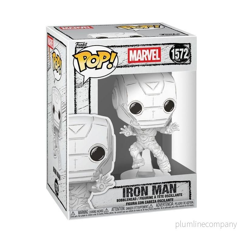 Marvel POP! Figur Sketched - Iron Man 9 cm - Bild 3