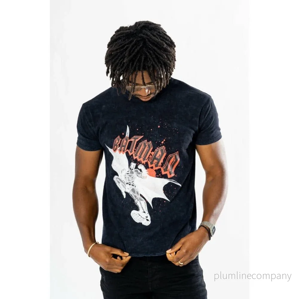 Batman T-shirt med Acid Wash-effekt - Bild 2