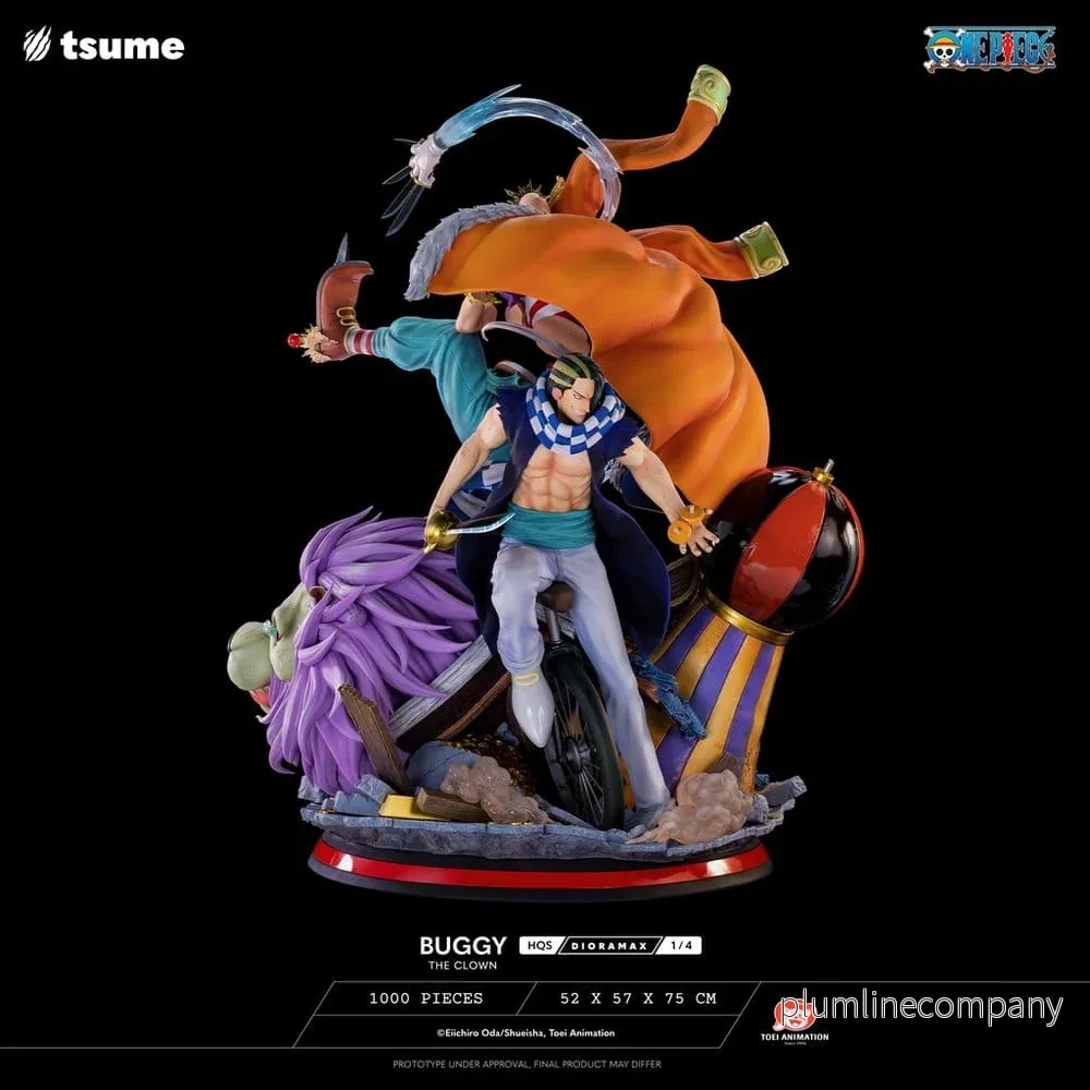 One Piece HQS Dioramax Figur 1/4 Buggy the Clown - Bild 3