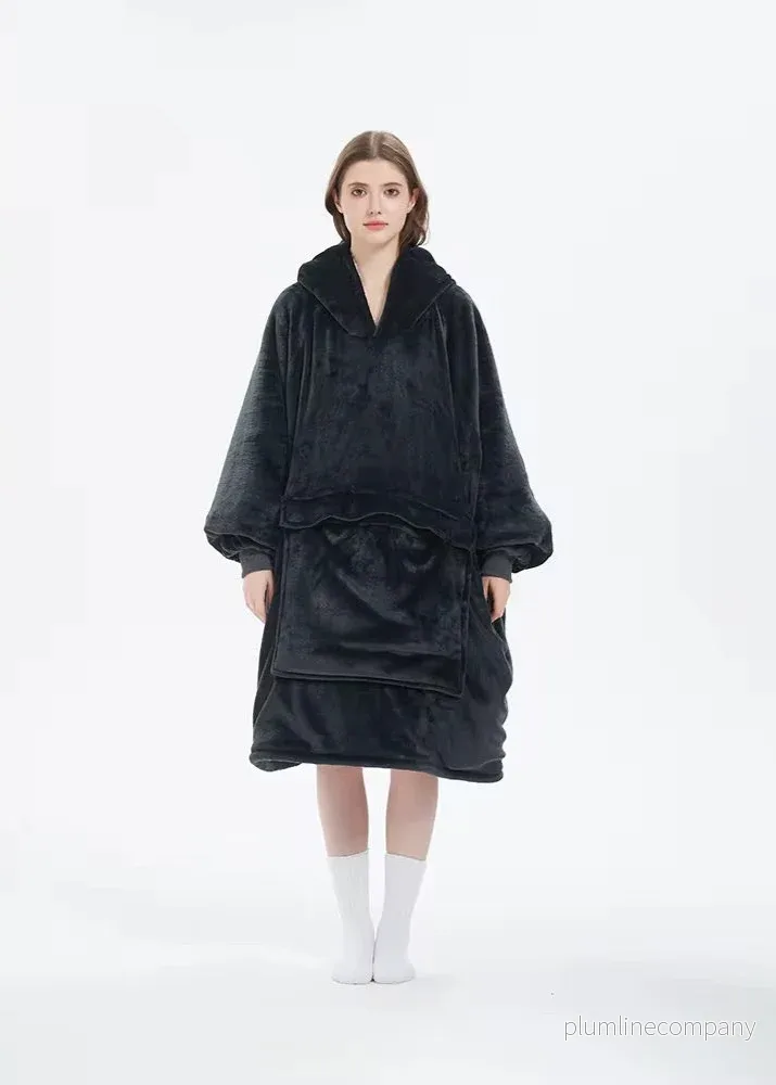 Fleece-Poncho (onesize) - Bild 2