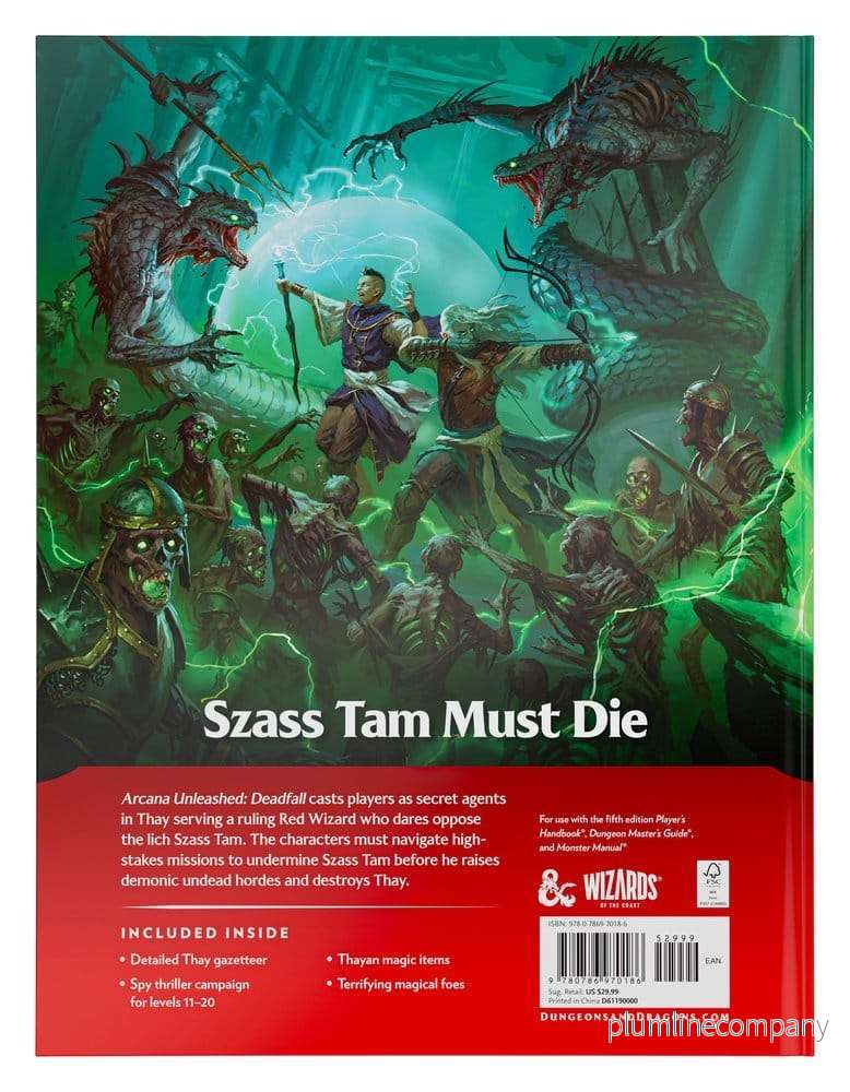 Dungeons & Dragons RPG Arcana Unleashed: Deadfall Bok *Engelsk Version* - Bild 3