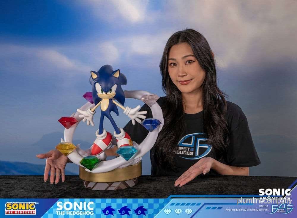 Sonic The Hedgehog Sonic Frontiers Resinstaty Sonic 42 cm - Bild 3