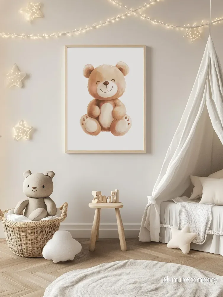 Smiling Teddy Bear Poster - Bild 2
