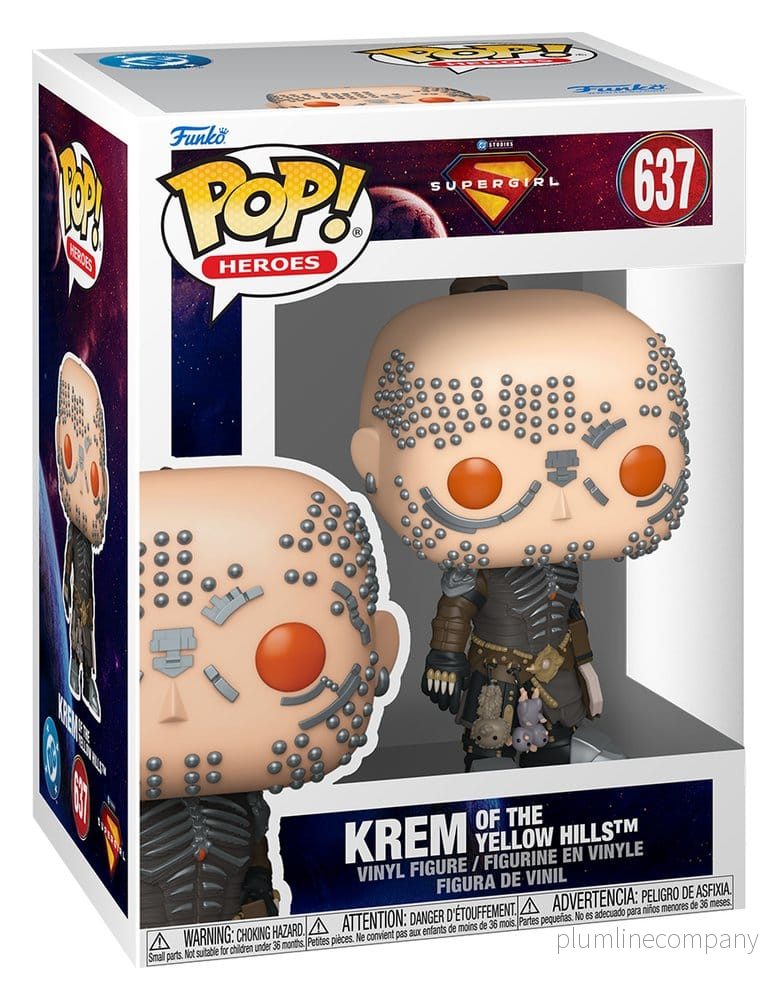 Supergirl (2026) POP! Figur Krem of the Yellow Hills 9 cm - Bild 3