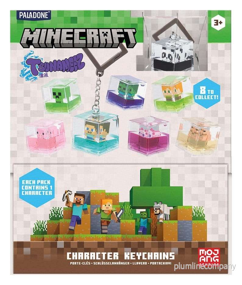 Minecraft Bobbin Bag Clips Blind Box-sortiment (25) Minecraft Bobbin Bag Clips Blind Box-sortiment (25)