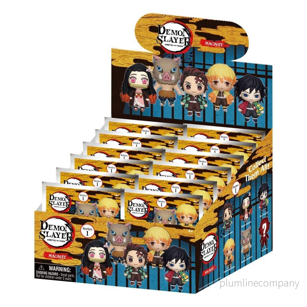 Demon Slayer: Kimetsu no Yaiba 3D Magnets Series 1 - Display (12) - Bild 3