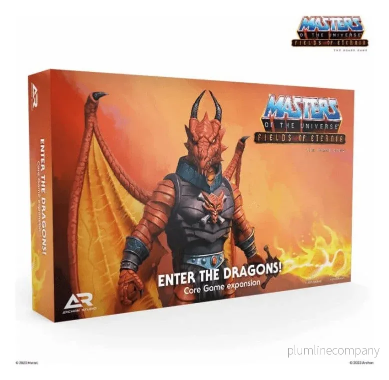Masters of the Universe Brädspel Expansion Fields of Eternia – Enter the Dragons! *Engelsk version* Masters of the Universe Brädspel Expansion Fields of Eternia – Enter the Dragons! *Engelsk version*