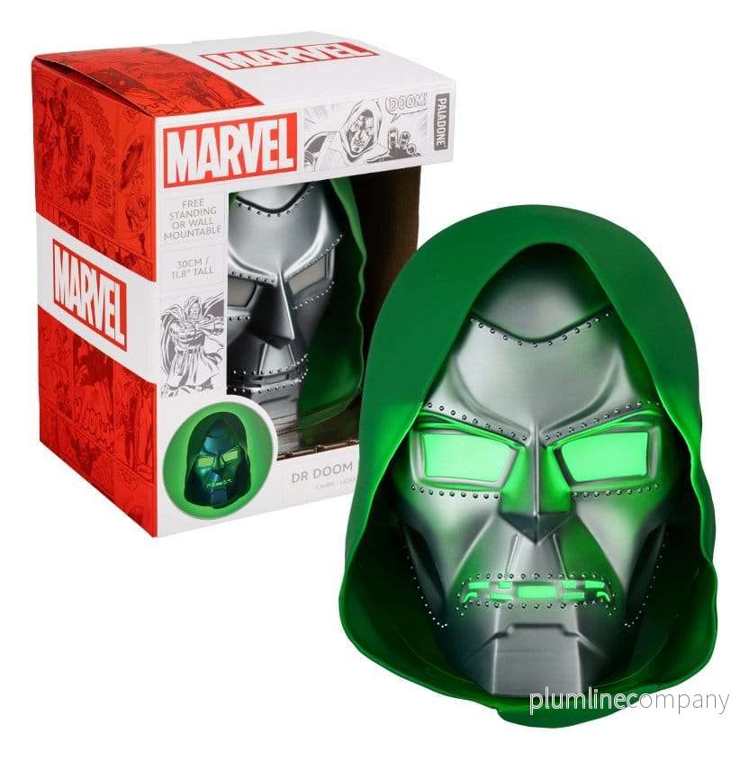 Marvel Universe lampa Dr. Doom-mask 22 cm Marvel Universe lampa Dr. Doom-mask 22 cm