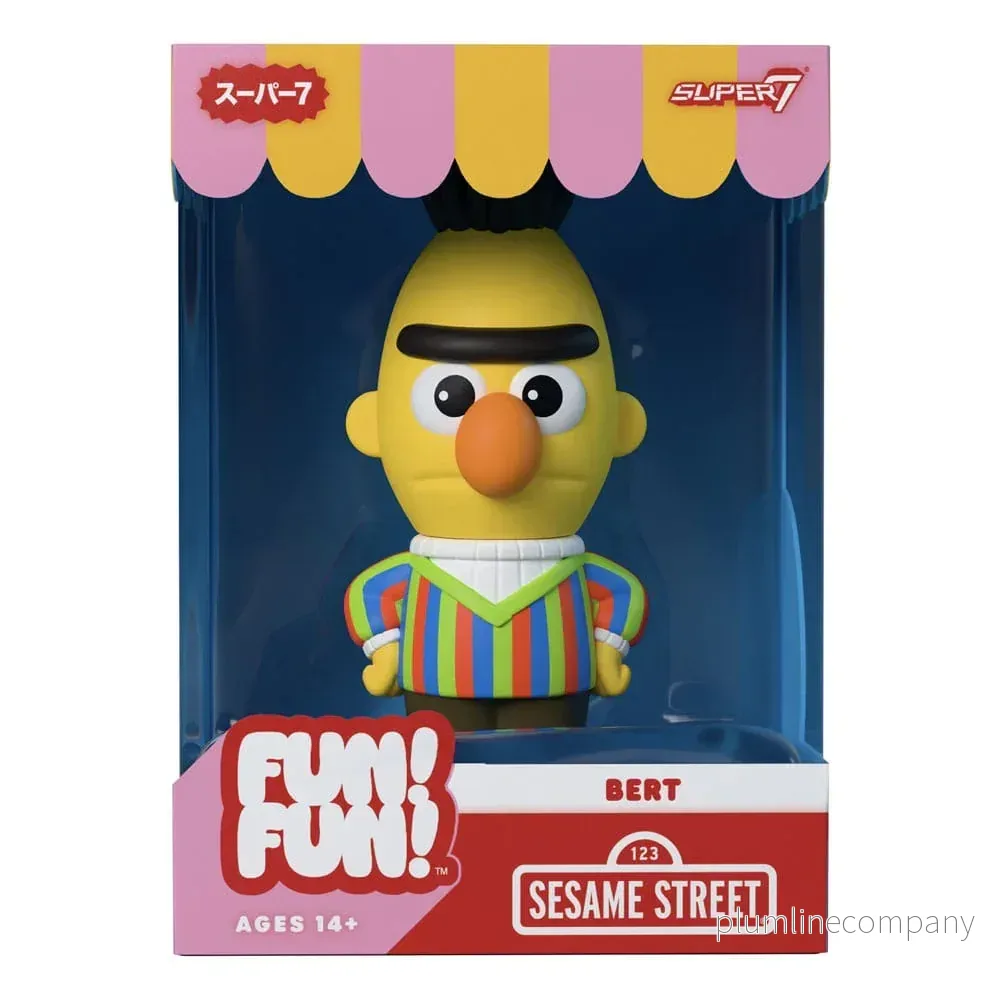 Sesame Street FUN! FUN! Vinyl Action Figur Vågen 02 Bert 13 cm - Bild 3
