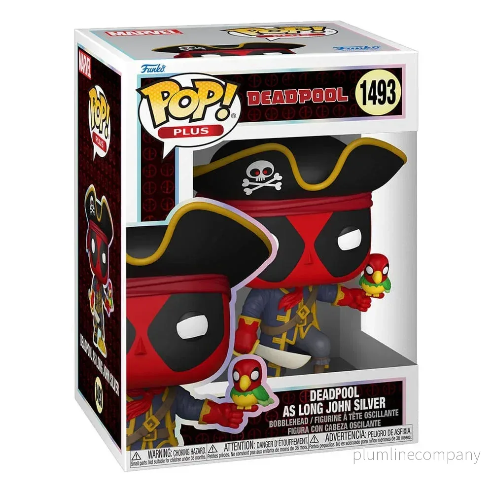Marvel POP! Plus Figur Deadpool som Long John Silver 9 cm - Bild 3