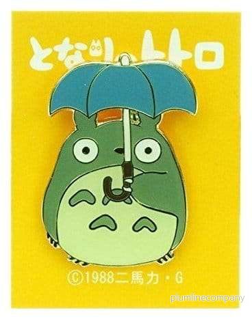 My Neighbor Totoro Pin – Totoro Holding Umbrella My Neighbor Totoro Pin – Totoro Holding Umbrella