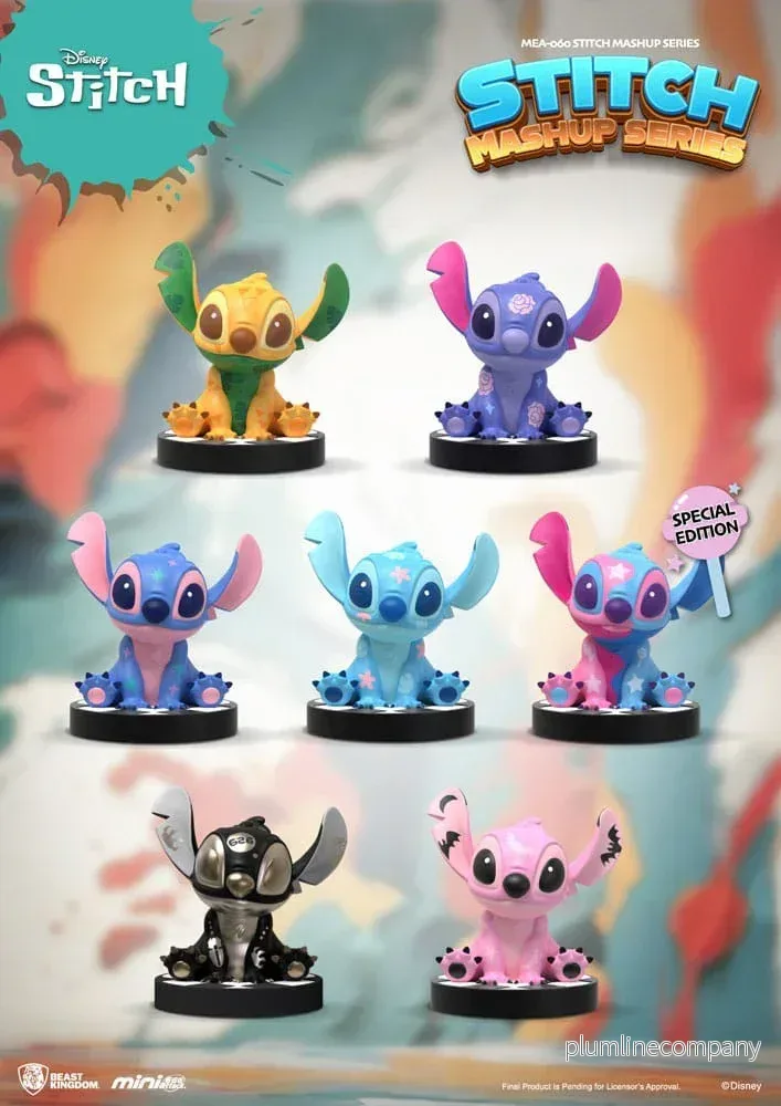 Lilo & Stitch Mini Egg Attack Blind Box Figures – 10 cm Stitch Mashup Series Assortment (6) Lilo & Stitch Mini Egg Attack Blind Box Figures – 10 cm Stitch Mashup Series Assortment (6)