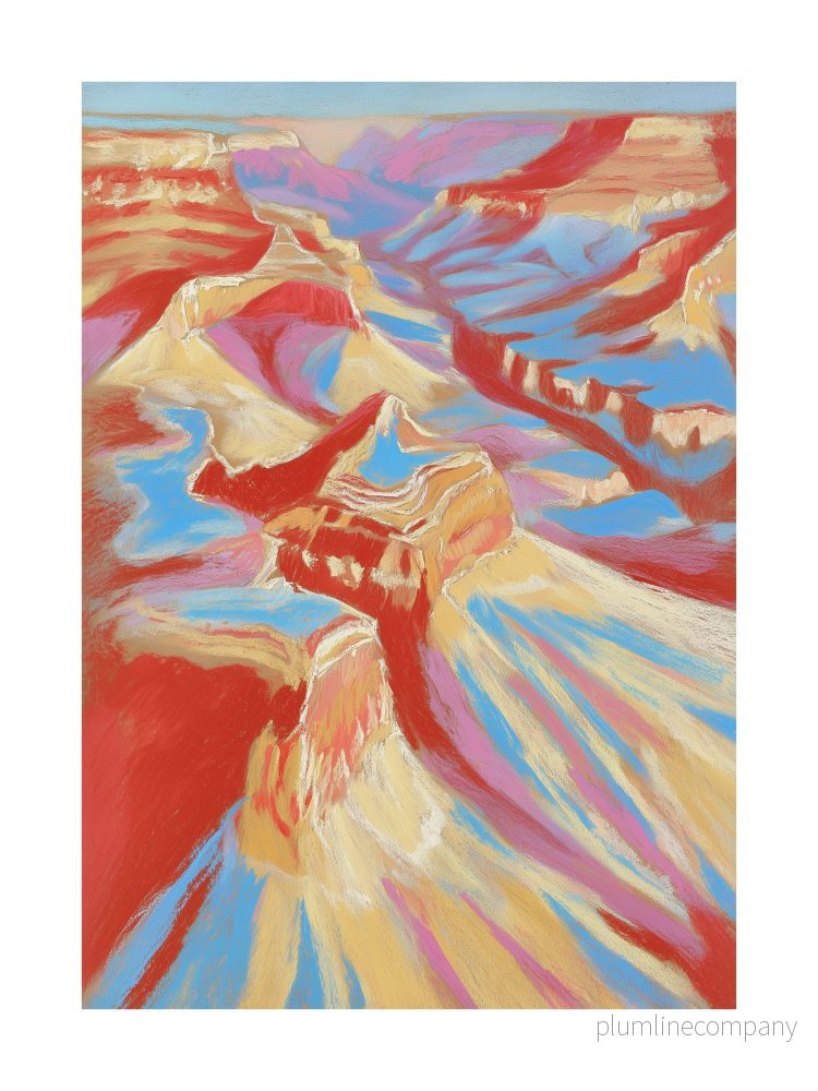 Grand Canyon Glow Poster