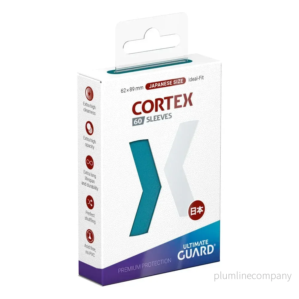 Ultimate Guard Cortex Sleeves Japanese Size 60 – Petrol Ultimate Guard Cortex Sleeves Japanese Size 60 – Petrol