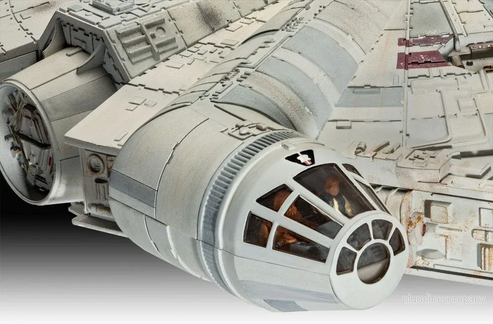 Star Wars Modellbyggsats 1/72 Millennium Falcon 38 cm - Bild 2