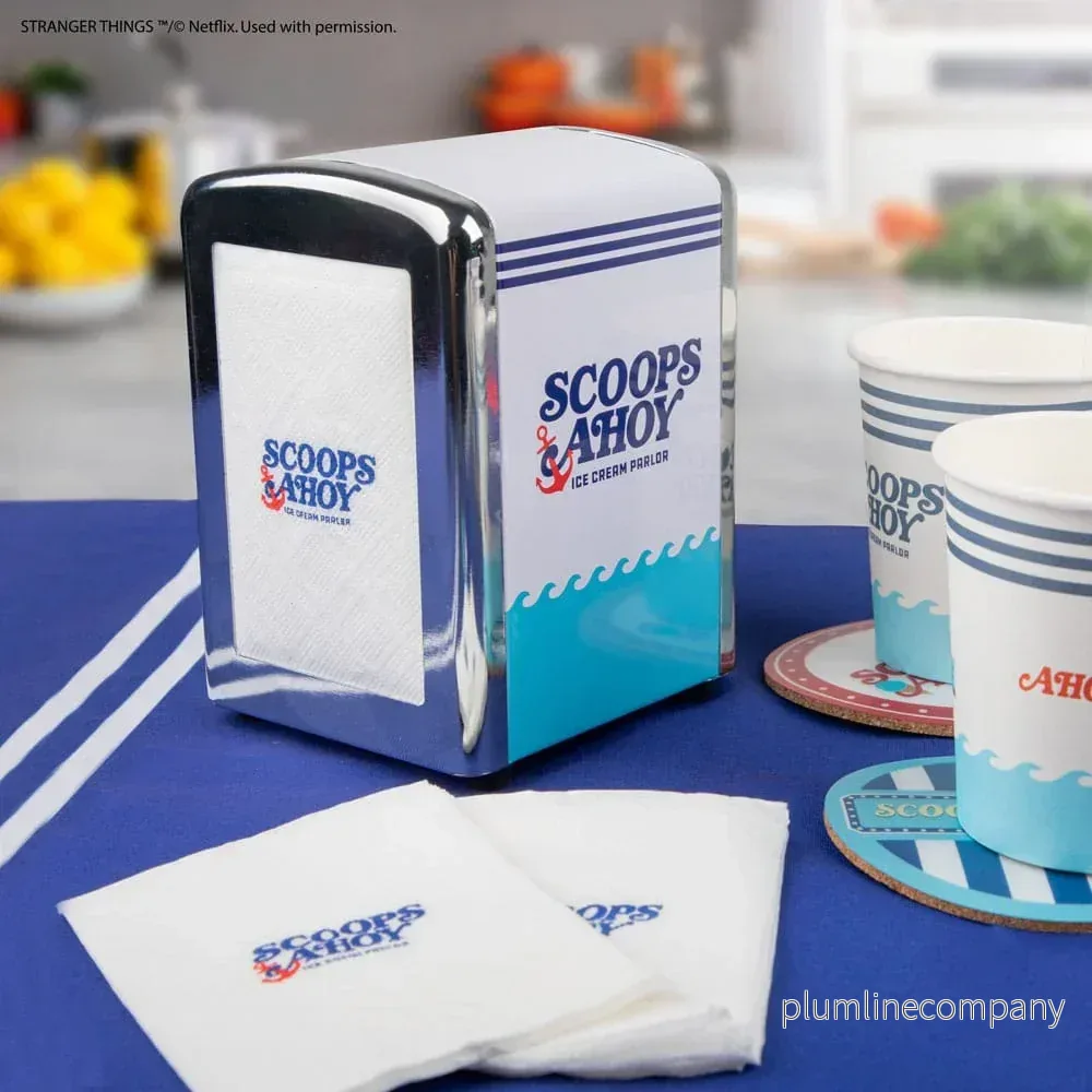 Stranger Things Napkin Dispenser Set - Scoops Ahoy - Bild 3