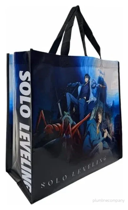 Solo Leveling Shopping Bag Vakna – Miljövänlig, Rymlig och Stilren Shoppingväska Solo Leveling Shopping Bag Vakna – Miljövänlig, Rymlig och Stilren Shoppingväska