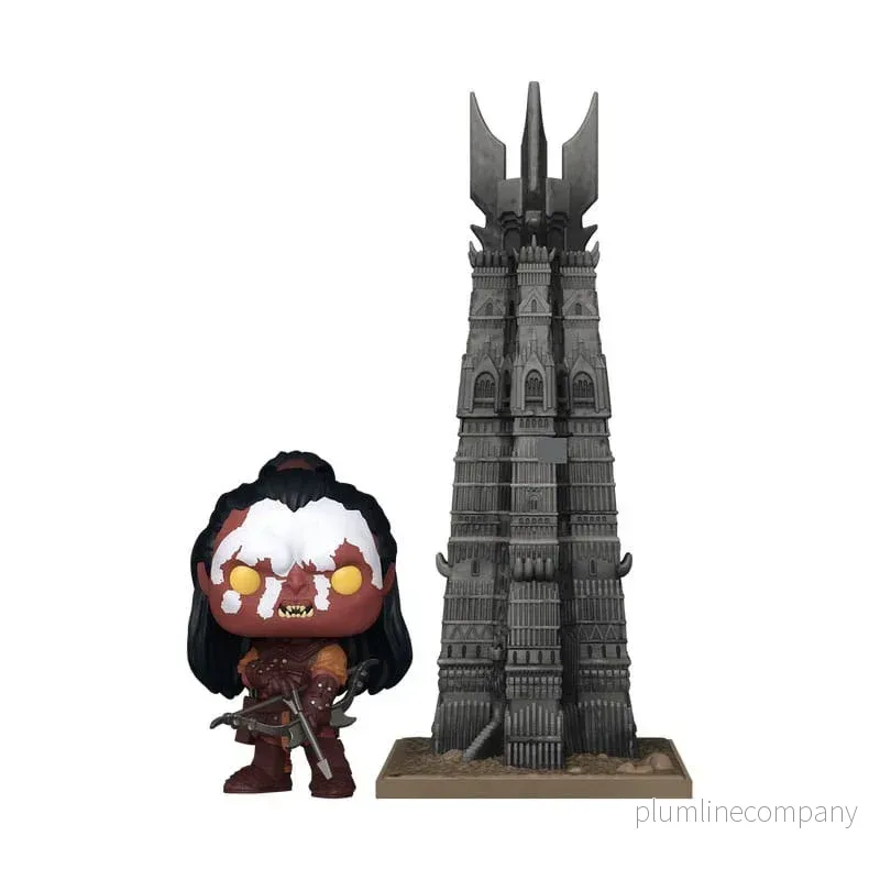 Lord of the Rings POP! Town Figur Lurtz w/Tower 9 cm Lord of the Rings POP! Town Figur Lurtz w/Tower 9 cm
