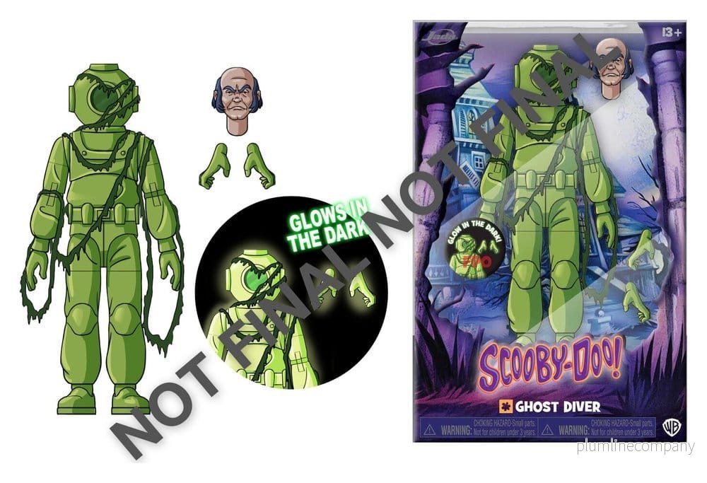 Scooby Doo Actionfigur Spökdykare 16 cm Scooby Doo Actionfigur Spökdykare 16 cm