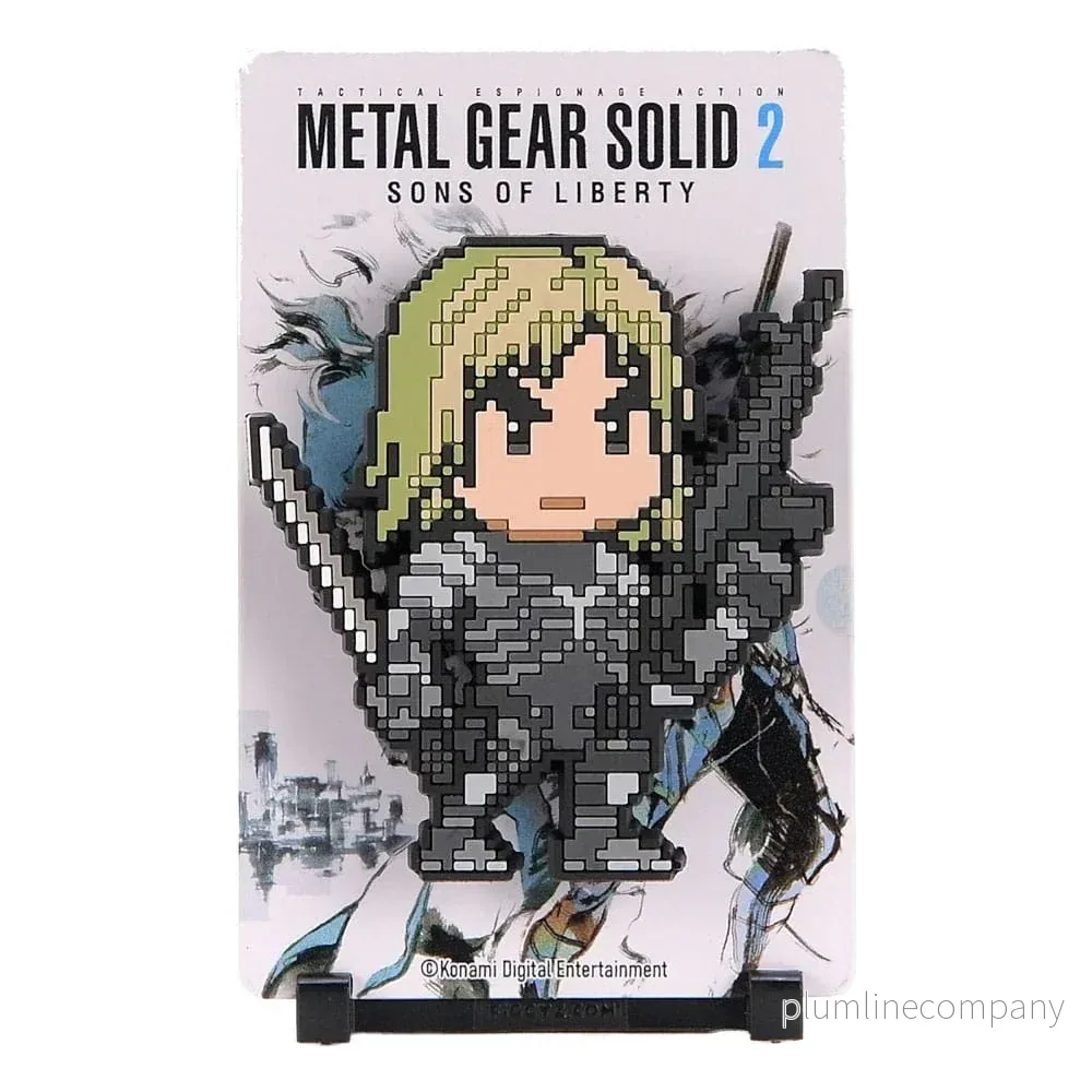 Metal Gear Solid 2 FiGGYZ Magnet Samlarobjekt Raiden 11 cm - Bild 3