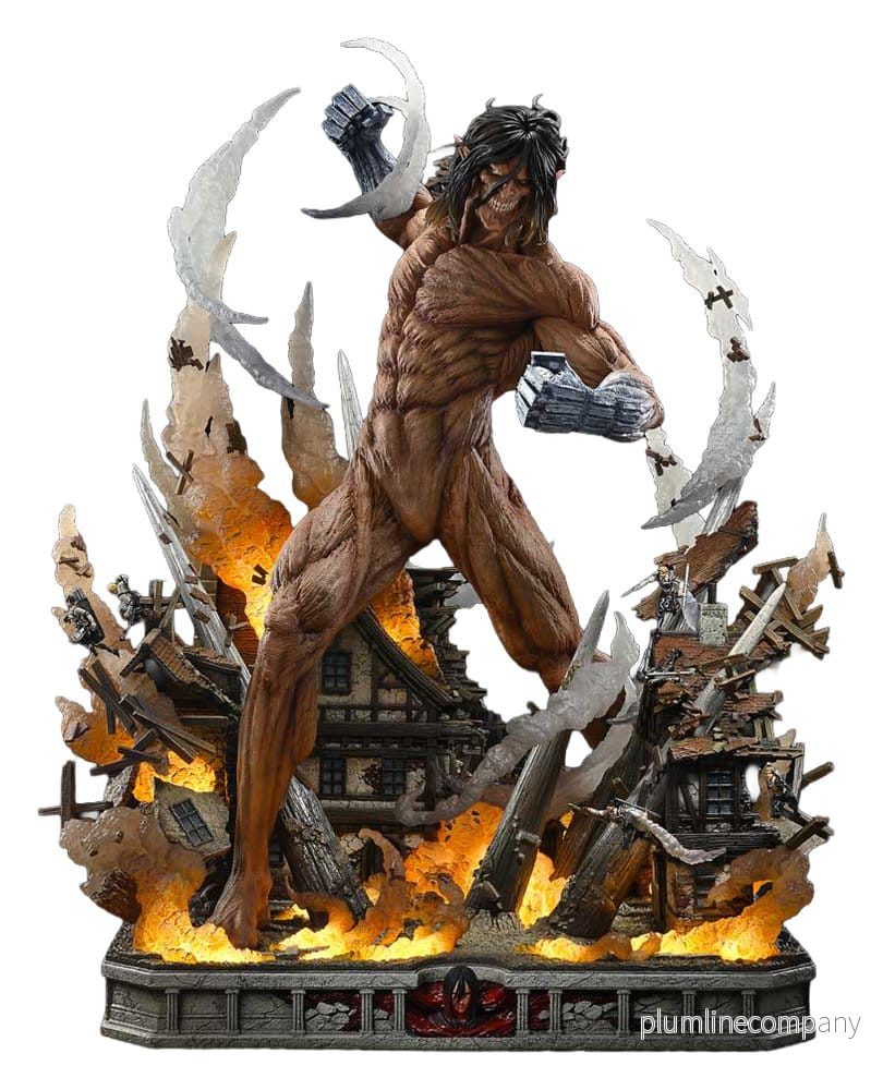 Attack on Titan (TV animation) Ultimate Diorama Masterline Statue Eren Yeager Attack Titan Bonus Version 81 cm Attack on Titan (TV animation) Ultimate Diorama Masterline Statue Eren Yeager Attack Titan Bonus Version 81 cm