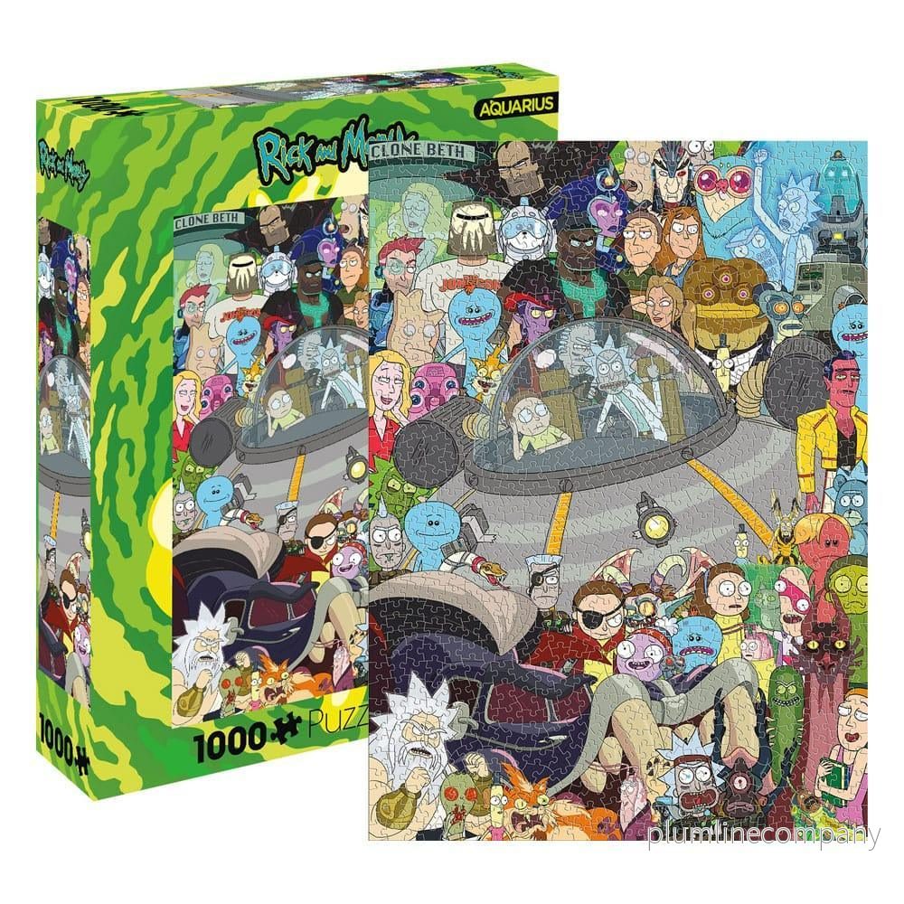 Rick and Morty Pussel Group (1000 bitar) Rick and Morty Pussel Group (1000 bitar)