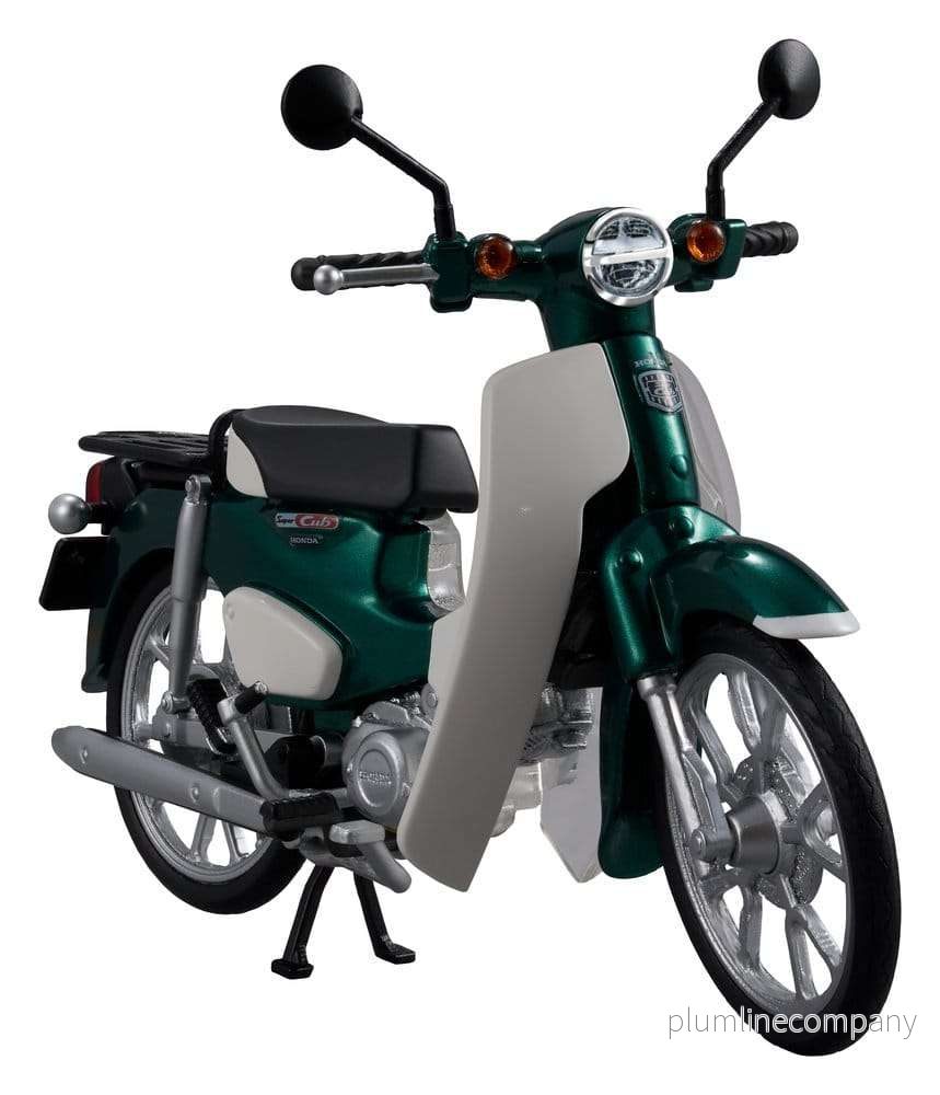 Honda Kaitanics Plastic Model Kit Super Cub 110 Tasmania Green Metallic Honda Kaitanics Plastic Model Kit Super Cub 110 Tasmania Green Metallic