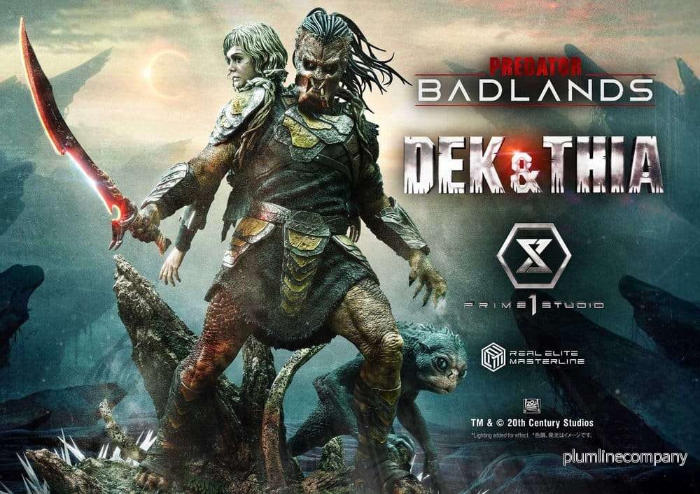 Predator Real Elite Masterline Statue 1/3 Badlands Dek & Thia 87 cm - Bild 2