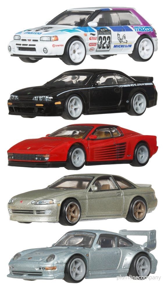 Hot Wheels Premium Plåtleksaker 1/64 Bilkultur 976R Sortiment (10) - Bild 2
