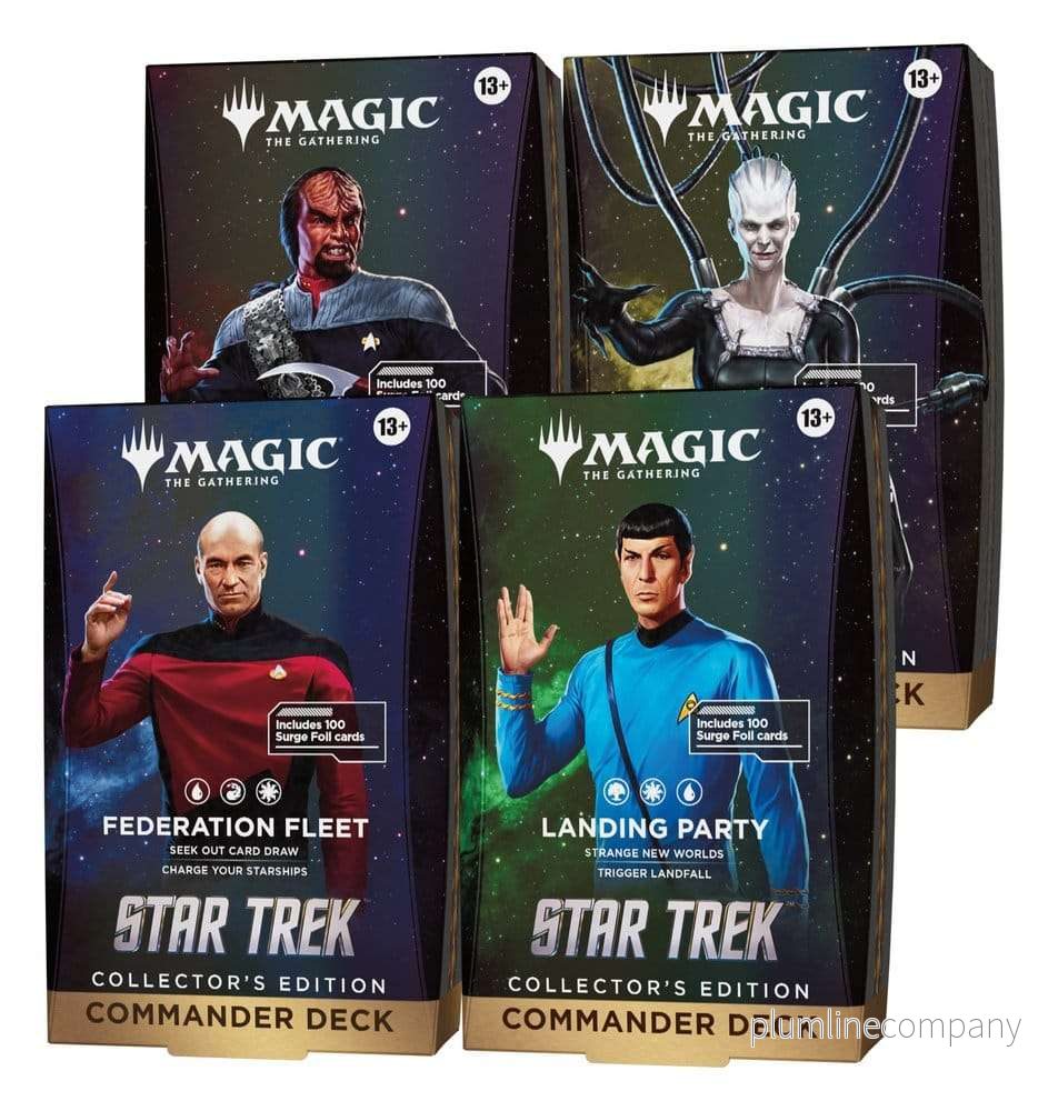 Magic the Gathering Star Trek Collector’s Edition Commander Decks Case (4) engelsk Magic the Gathering Star Trek Collector’s Edition Commander Decks Case (4) engelsk