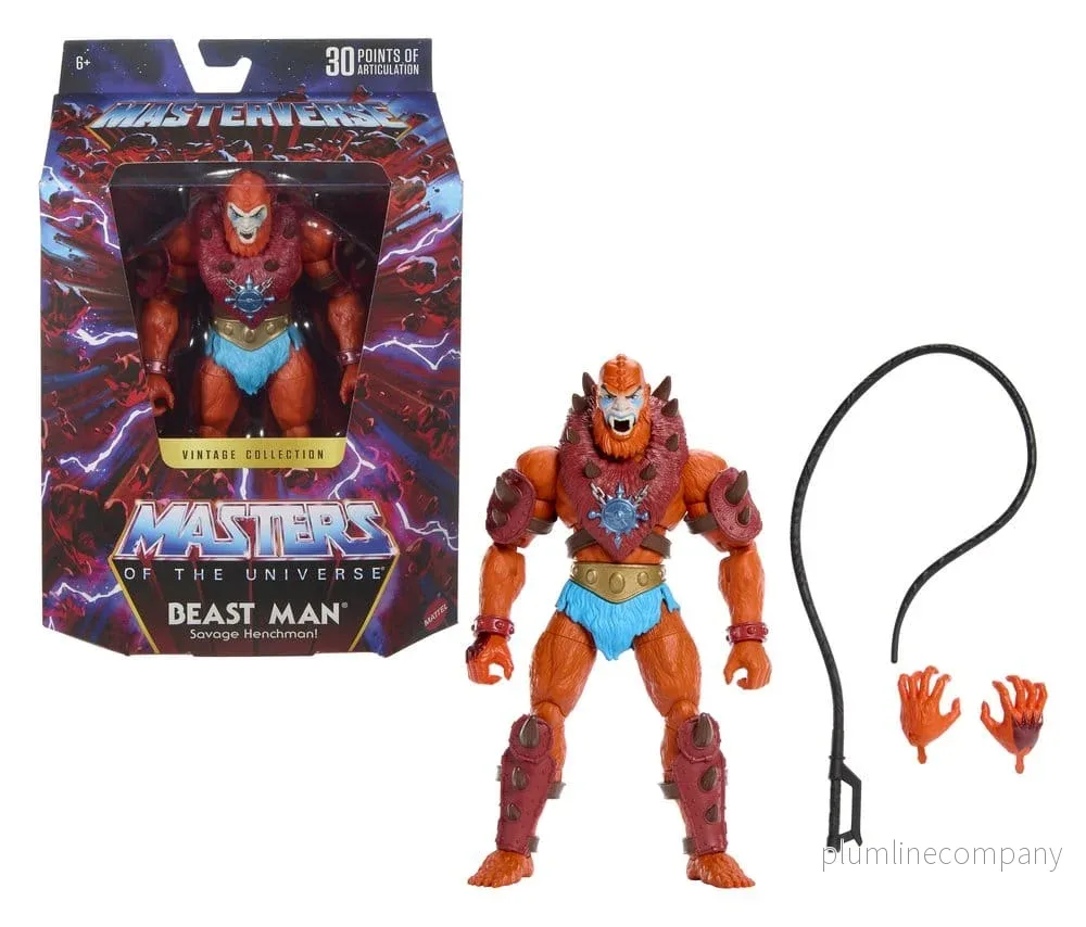 Masters of the Universe Masterverse Actionfigur Vintage Collection: Beast Man 18 cm - Bild 3