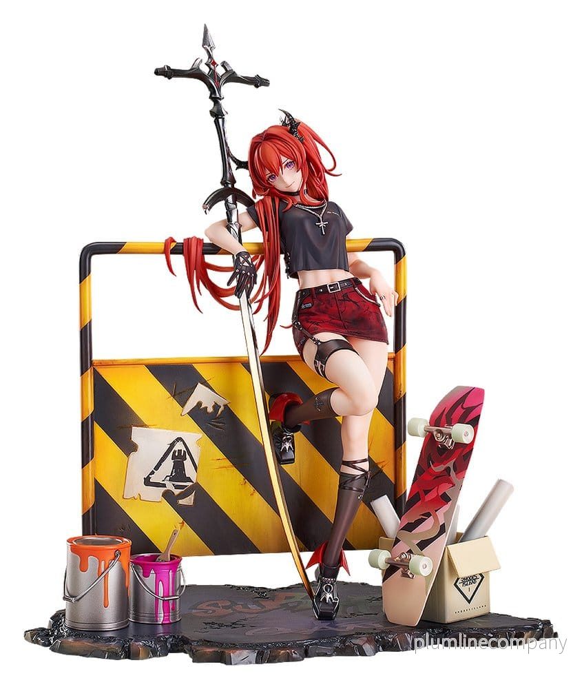 Arknights PVC-figur 1/7 Surtr: Liberté/Échec-version, 29 cm Arknights PVC-figur 1/7 Surtr: Liberté/Échec-version, 29 cm