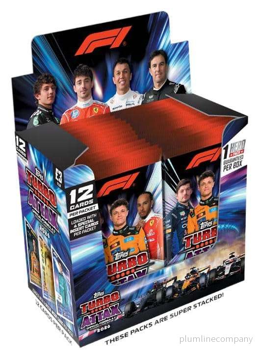Formula 1 Turbo Attax 2026 samlarkort display (24) Formula 1 Turbo Attax 2026 samlarkort display (24)