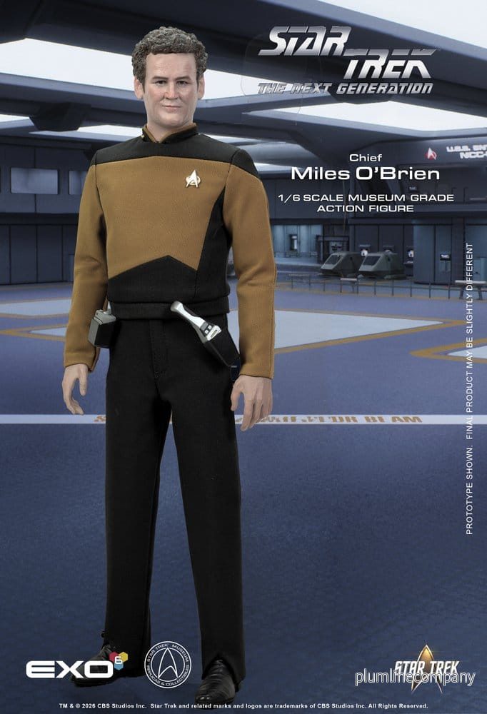 Star Trek: The Next Generation Actionfigur 1/6 Chef Miles O'Brien Essential Version 30 cm - Bild 2