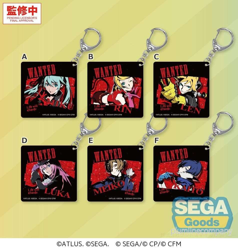 Hatsune Miku: Colorful Stage! x Persona 5 Royal – Akrylnyckelringar Blind Box Assortment (6) Hatsune Miku: Colorful Stage! x Persona 5 Royal – Akrylnyckelringar Blind Box Assortment (6)