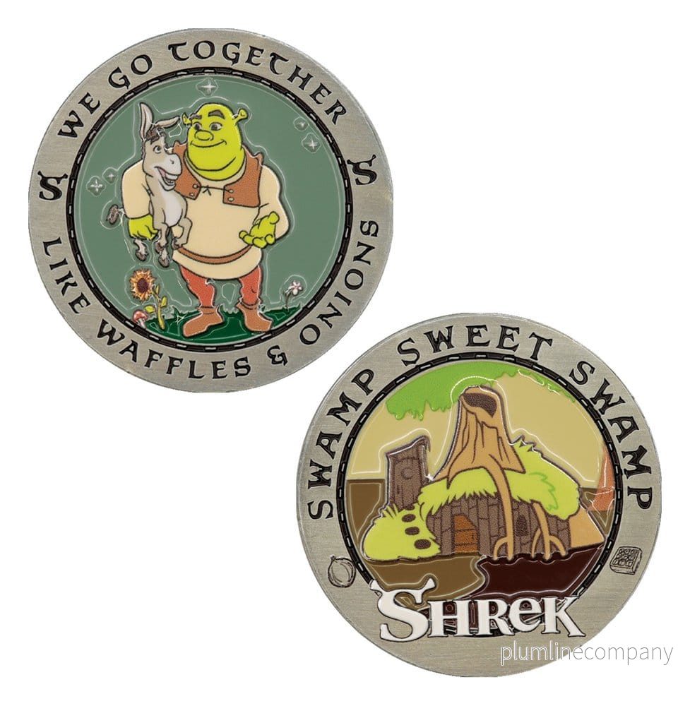 Shrek samlarmynt Swamp Sweet Swamp Limited Edition