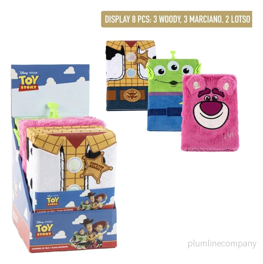Toy Story gosedjursinne med anteckningsblock Display (8 stycken) - Bild 2