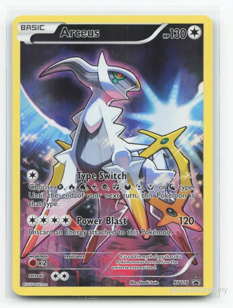 Arceus XY116 – XY Black Star Promos Arceus XY116 – XY Black Star Promos