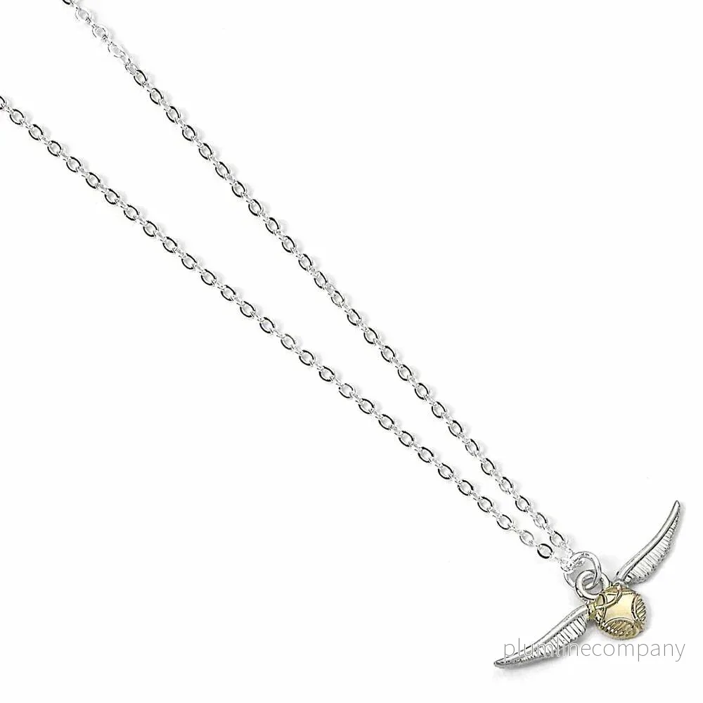 Harry Potter Hänge & Halsband - Den Gyldene Snitchen (silverpläterad) - Bild 3