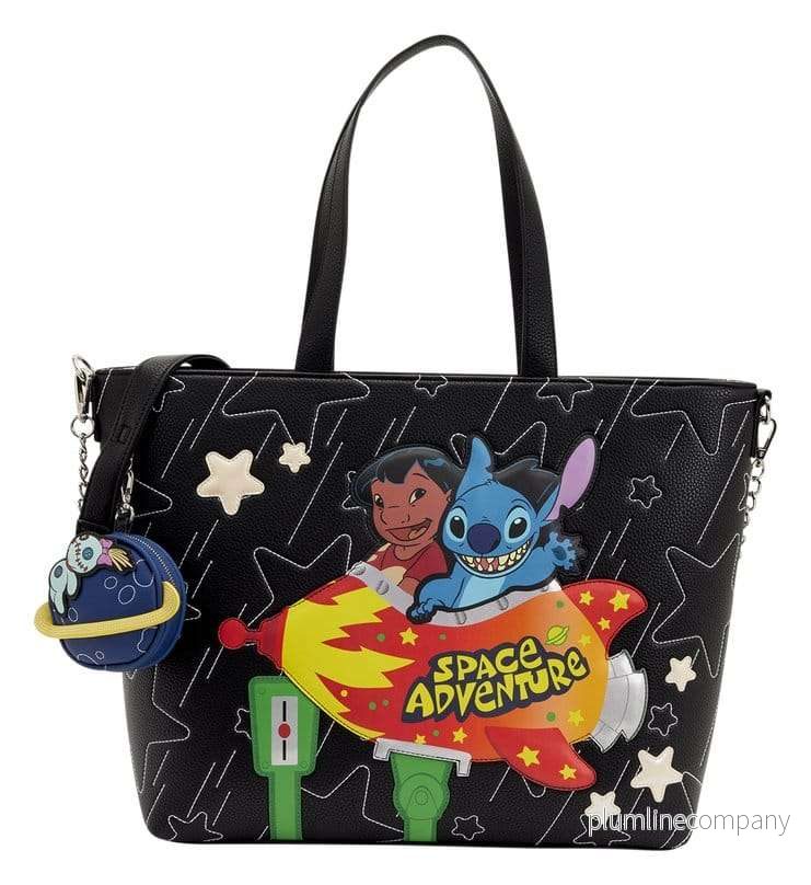 Lilo & Stitch by Loungefly tygkasse i canvas – Space Adventure Lilo & Stitch by Loungefly tygkasse i canvas – Space Adventure