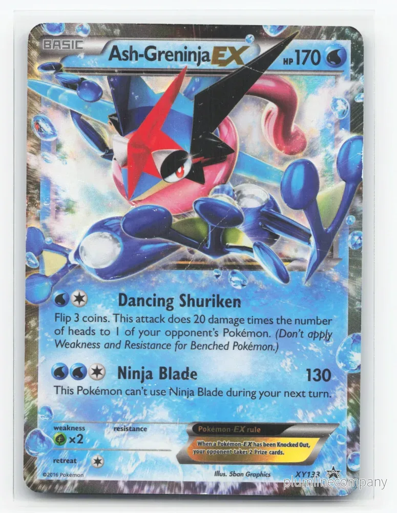 Ash-Greninja-EX XY133 – XY Black Star Promos Ash-Greninja-EX XY133 – XY Black Star Promos