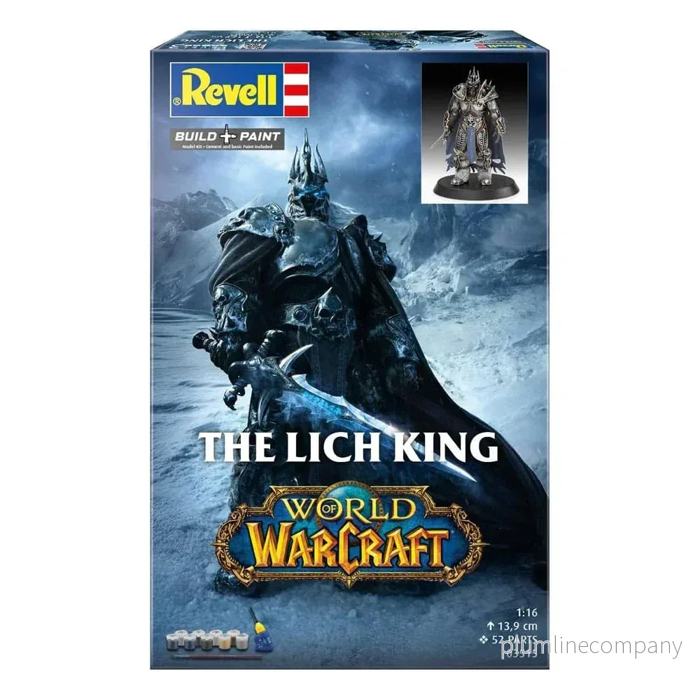 World of Warcraft Modellkit Gåvoset 1/16 Lich King 13 cm World of Warcraft Modellkit Gåvoset 1/16 Lich King 13 cm