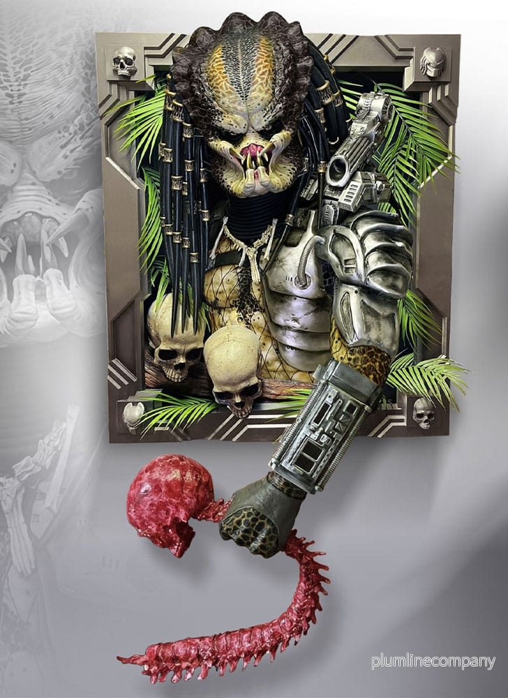 Predator Life-Size Wall Sculpture Predator 45 x 81 x 94 cm Predator Life-Size Wall Sculpture Predator 45 x 81 x 94 cm